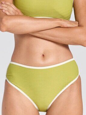 NWT Poolside Paradiso Waikiki Bikini Bottom - Matcha green